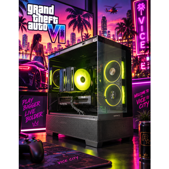 Komputer do GTA 6 CG380 AMD Ryzen 7 5700X 32GB RX 9060XT 1TB 750W W11Pro czarna